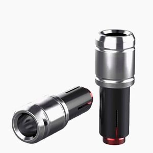 GreenZech (Silver) 22mm CNC Aluminum Throttle Tube Handbar Grips For Motorcycle Dirt Bike GreenZech (Silver) 22mm CNC Aluminum Throttle Tube Handbar Grips For Motorcycle Dirt Bike