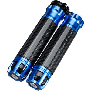 GreenZech (Blue) 7/8inch 22mm Aluminum Motorcycle Handlebar Grips Handle Bar GreenZech (Blue) 7/8inch 22mm Aluminum Motorcycle Handlebar Grips Handle Bar