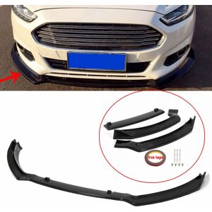 GreenZech Gloss Black Front Bumper Lip Body Kit Car Spoiler GreenZech Gloss Black Front Bumper Lip Body Kit Car Spoiler