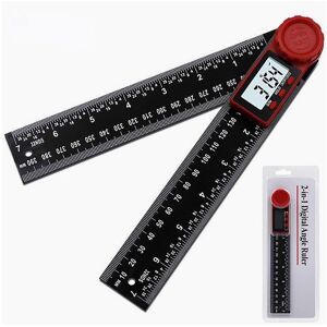 GreenZech (200mm) 2-in-1 Digital Angle Finder Protractor Measuring Tool For Woodworking DI GreenZech (200mm) 2-in-1 Digital Angle Finder Protractor Measuring Tool For Woodworking DI