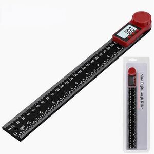 GreenZech (300mm) 2-in-1 Digital Angle Finder Protractor Measuring Tool For Woodworking DI GreenZech (300mm) 2-in-1 Digital Angle Finder Protractor Measuring Tool For Woodworking DI