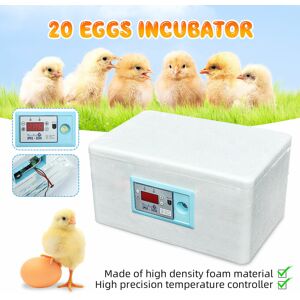 GreenZech 20 Egg Automatic Digital Incubator Chicken Poultry Hatcher Temperature Control GreenZech 20 Egg Automatic Digital Incubator Chicken Poultry Hatcher Temperature Control