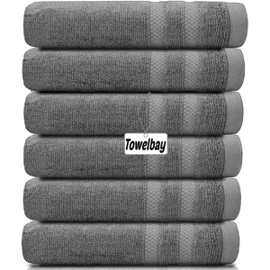 Towelbay 6 X Large Jumbo Bath Sheets 100% Egyptian Cotton Luxury Soft Big Bathroom Towels Towelbay 6 X Large Jumbo Bath Sheets 100% Egyptian Cotton Luxury Soft Big Bathroom Towels