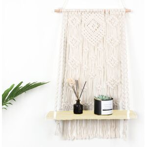 GreenZech Macrame Plant Hanger Basket Hand Woven Tapestry Wood Pot Shelf Room Decoration GreenZech Macrame Plant Hanger Basket Hand Woven Tapestry Wood Pot Shelf Room Decoration