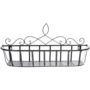 GreenZech (Black L) Black/White/Bronze S/M/L Iron Flower Pot Stand Small Pot Wall Holder GreenZech (Black L) Black/White/Bronze S/M/L Iron Flower Pot Stand Small Pot Wall Holder