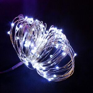 GreenZech (Pure White) Waterproof 10M 100LED Colorful Warm White Pure White Fairy String L GreenZech (Pure White) Waterproof 10M 100LED Colorful Warm White Pure White Fairy String L