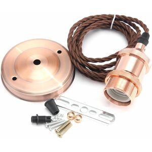GreenZech (Rose Gold) 110V-220V 600W Vintage Lamp Holder Ceiling Canopy and Copper Socket GreenZech (Rose Gold) 110V-220V 600W Vintage Lamp Holder Ceiling Canopy and Copper Socket