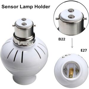 GreenZech B22 To E27 Infrared PIR Induction Motion Sensor Bulb Adapter Light Socket Lamp H GreenZech B22 To E27 Infrared PIR Induction Motion Sensor Bulb Adapter Light Socket Lamp H
