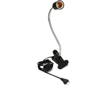 GreenZech (Black, US Plug) 40CM E27 Flexible Pet Heat Light Bulb Adapter Lamp Holder Socke GreenZech (Black, US Plug) 40CM E27 Flexible Pet Heat Light Bulb Adapter Lamp Holder Socke