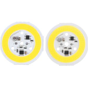 GreenZech (Cold White) AC220-240V 9W DIY COB LED Light Chip Bulb Bead For Flood Light Spot GreenZech (Cold White) AC220-240V 9W DIY COB LED Light Chip Bulb Bead For Flood Light Spot