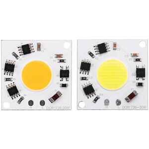 GreenZech (Cold White) AC220-240V 30W DIY COB LED Light Chip Bulb Bead 36x36mm For Flood L GreenZech (Cold White) AC220-240V 30W DIY COB LED Light Chip Bulb Bead 36x36mm For Flood L