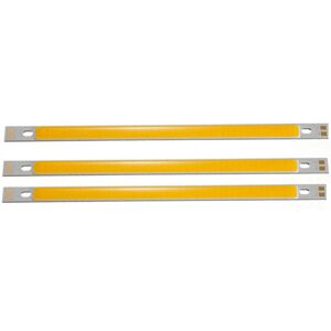 GreenZech 3pcs Warm White High Power 10W COB LED Chip Light DC12-14V for DIY 200x10MM Lamp GreenZech 3pcs Warm White High Power 10W COB LED Chip Light DC12-14V for DIY 200x10MM Lamp