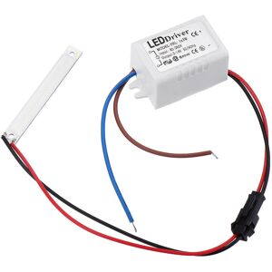 GreenZech (White) 3W COB LED DIY Chip Board Panel Light 60x8mm with Power Supply Driver DC GreenZech (White) 3W COB LED DIY Chip Board Panel Light 60x8mm with Power Supply Driver DC