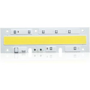 GreenZech (White, 220V) 1X 5X 10X 100W 7400LM Warm/White 45 X 160MM DIY COB LED Chip Bulb GreenZech (White, 220V) 1X 5X 10X 100W 7400LM Warm/White 45 X 160MM DIY COB LED Chip Bulb