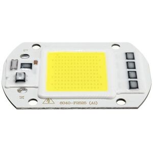 GreenZech (White, 110V) 1X 5X 10X 50W 4200LM Warm/White DIY COB LED Chip Bulb Bead 60x40mm GreenZech (White, 110V) 1X 5X 10X 50W 4200LM Warm/White DIY COB LED Chip Bulb Bead 60x40mm