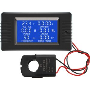 GreenZech Open and Close CT 100A AC Digital Display Power Monitor Meter Voltmeter Ammeter GreenZech Open and Close CT 100A AC Digital Display Power Monitor Meter Voltmeter Ammeter