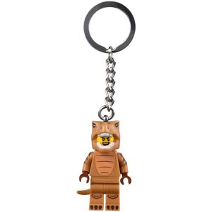 Lego City T-Rex Dinosaur Costume Guy Minifigure Keyring 854317 Lego City T-Rex Dinosaur Costume Guy Minifigure Keyring 854317