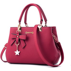 Unbranded (Red) Womens Handbag Large Capacity Crossbody Bag Backpack Fashionable Durable A Unbranded (Red) Womens Handbag Large Capacity Crossbody Bag Backpack Fashionable Durable A