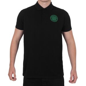 Celtic FC Men’s Polo Shirt - 3XL Black Crest Official Football Gift Celtic FC Men’s Polo Shirt - 3XL Black Crest Official Football Gift