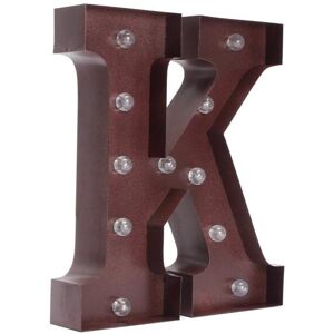 GreenZech (K) Vintage Metal LED Light DIY Letter A to M Sign Carnival Wall Marquee Decorat GreenZech (K) Vintage Metal LED Light DIY Letter A to M Sign Carnival Wall Marquee Decorat