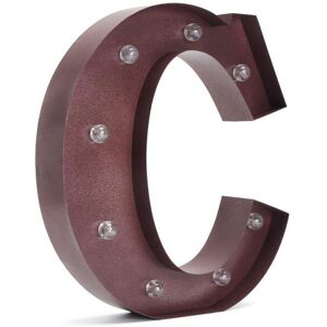 GreenZech (C) Vintage Metal LED Light DIY Letter A to M Sign Carnival Wall Marquee Decorat GreenZech (C) Vintage Metal LED Light DIY Letter A to M Sign Carnival Wall Marquee Decorat