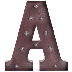 GreenZech (A) Vintage Metal LED Light DIY Letter A to M Sign Carnival Wall Marquee Decorat GreenZech (A) Vintage Metal LED Light DIY Letter A to M Sign Carnival Wall Marquee Decorat