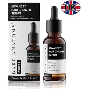 Unbranded Bare Anatomy Advanced Hair Growth Serum - 30ml Unbranded Bare Anatomy Advanced Hair Growth Serum - 30ml