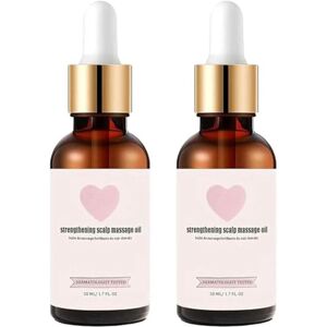 Unbranded 2x Strengthening Scalp Massage Oil For Nourished Hair Unbranded 2x Strengthening Scalp Massage Oil For Nourished Hair