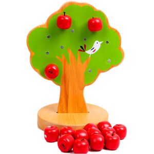 Unbranded Wooden Toys Magnetic Apple Trees Early Childhood Education Kindergarten In Unbranded Wooden Toys Magnetic Apple Trees Early Childhood Education Kindergarten In