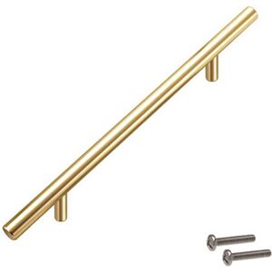 Unbranded (Gold, 12*400*256mm) T Bar Handles Bathroom Kitchen Cupboard Drawer Cabinet Door Unbranded (Gold, 12*400*256mm) T Bar Handles Bathroom Kitchen Cupboard Drawer Cabinet Door