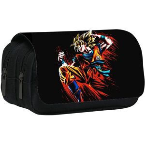 Unbranded (13) Dragon Ball Son Goku Pattern Double Layer Student Stationery Bag Storage Unbranded (13) Dragon Ball Son Goku Pattern Double Layer Student Stationery Bag Storage