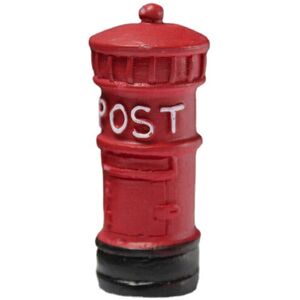 GreenZech (Red) Retro Postbox Micro Landscape Decorations Garden DIY Decor GreenZech (Red) Retro Postbox Micro Landscape Decorations Garden DIY Decor