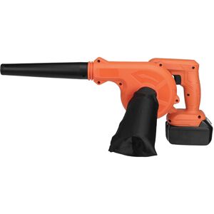 GreenZech (Orange, Two Batteries) 2 in 1 Cordless Electric Air Blower Vacuum Suction Dust GreenZech (Orange, Two Batteries) 2 in 1 Cordless Electric Air Blower Vacuum Suction Dust