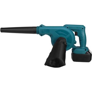 GreenZech (Blue, One Battery) 2 in 1 Cordless Electric Air Blower Vacuum Suction Dust Coll GreenZech (Blue, One Battery) 2 in 1 Cordless Electric Air Blower Vacuum Suction Dust Coll