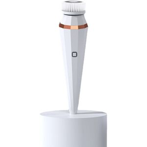 GreenZech (White) Electric Facial Wash Brush Waterproof Silicone Facial Cleanser4-in-1Clea GreenZech (White) Electric Facial Wash Brush Waterproof Silicone Facial Cleanser4-in-1Clea