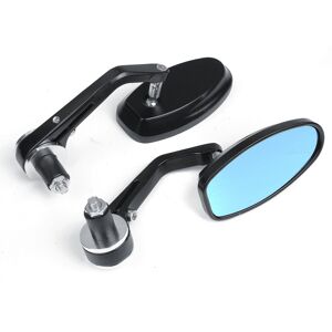 GreenZech (Silver) 7/8 Inch 22mm Handle Bar Rearview Mirrors For Motorcycle Anti-glare Blu GreenZech (Silver) 7/8 Inch 22mm Handle Bar Rearview Mirrors For Motorcycle Anti-glare Blu