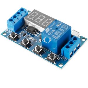 GreenZech 5V Delay Time Relay Module Timing Programmable Optocoupler Isolation Pulse Cycle GreenZech 5V Delay Time Relay Module Timing Programmable Optocoupler Isolation Pulse Cycle