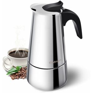 GreenZech 1 Pcs 450ml/15oz/9 cup Coffee Moka Pot Stainless Steel Removable Moka Espresso I GreenZech 1 Pcs 450ml/15oz/9 cup Coffee Moka Pot Stainless Steel Removable Moka Espresso I