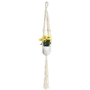 GreenZech (Type F) Wall Hanging Planter Plant Hanger Hand Knitting Natural Cordage Plant H GreenZech (Type F) Wall Hanging Planter Plant Hanger Hand Knitting Natural Cordage Plant H