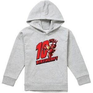 (7-8 Years, Athletic Heather) Marvel Childrens/Kids Iron Man Heather 10th Birthd (7-8 Years, Athletic Heather) Marvel Childrens/Kids Iron Man Heather 10th Birthd