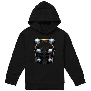 (7-8 Years, Black) Marvel Childrens/Kids Thor Costume Hoodie (7-8 Years, Black) Marvel Childrens/Kids Thor Costume Hoodie