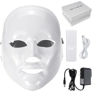 GreenZech (EU Plug) 110-220V 7 Color LED Light Photon Face Mask Rejuvenation Skin Facial T GreenZech (EU Plug) 110-220V 7 Color LED Light Photon Face Mask Rejuvenation Skin Facial T