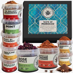 Nature Kitchen Store Nature Kitchen Moroccan Spice Gift Set 9X Gluten-Free Herbs & Spices Harissa Nature Kitchen Store Nature Kitchen Moroccan Spice Gift Set 9X Gluten-Free Herbs & Spices Harissa