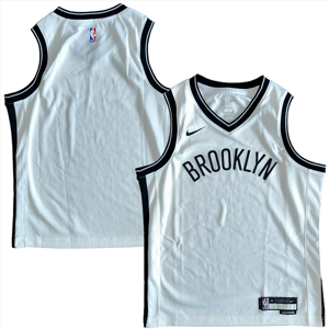 (14-16 Years) Brooklyn Nets Kid's Jersey NBA Nike Association Plain Top - New (14-16 Years) Brooklyn Nets Kid's Jersey NBA Nike Association Plain Top - New