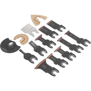Unbranded 14Pcs Oscillating Saw Blade Set High Speed Steel for Wood Metal Plastic Unbranded 14Pcs Oscillating Saw Blade Set High Speed Steel for Wood Metal Plastic
