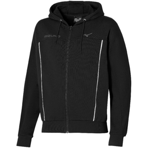 (2XL) Mizuno Men's Athletics Jacket Black Sweat Top - New (2XL) Mizuno Men's Athletics Jacket Black Sweat Top - New