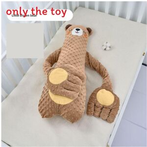 Unbranded (Brown Bear) Kid Cartoon Animal Plush Pillow With Patting And Music Functions To Unbranded (Brown Bear) Kid Cartoon Animal Plush Pillow With Patting And Music Functions To