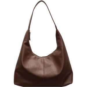 Unbranded (Brown) Solid Urban Style Color Large Capacity Women Pu Leather Tote Bag For Aut Unbranded (Brown) Solid Urban Style Color Large Capacity Women Pu Leather Tote Bag For Aut