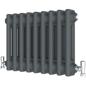 AICA (Anthracite , 300*425mm) Traditional Cast Iron Style Radiators AICA (Anthracite , 300*425mm) Traditional Cast Iron Style Radiators