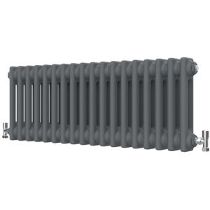 AICA (Anthracite , 300*830mm) Traditional Cast Iron Style Radiators AICA (Anthracite , 300*830mm) Traditional Cast Iron Style Radiators